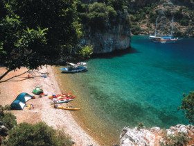 Kayaking in Turkey, Turquoise coast